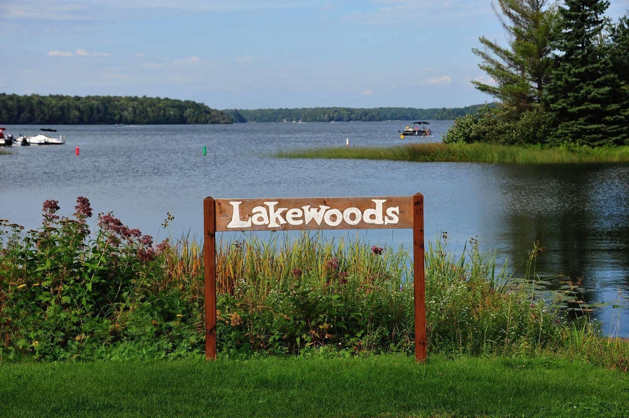 Namekagon Lakewoods Resort & Golf מראה חיצוני תמונה